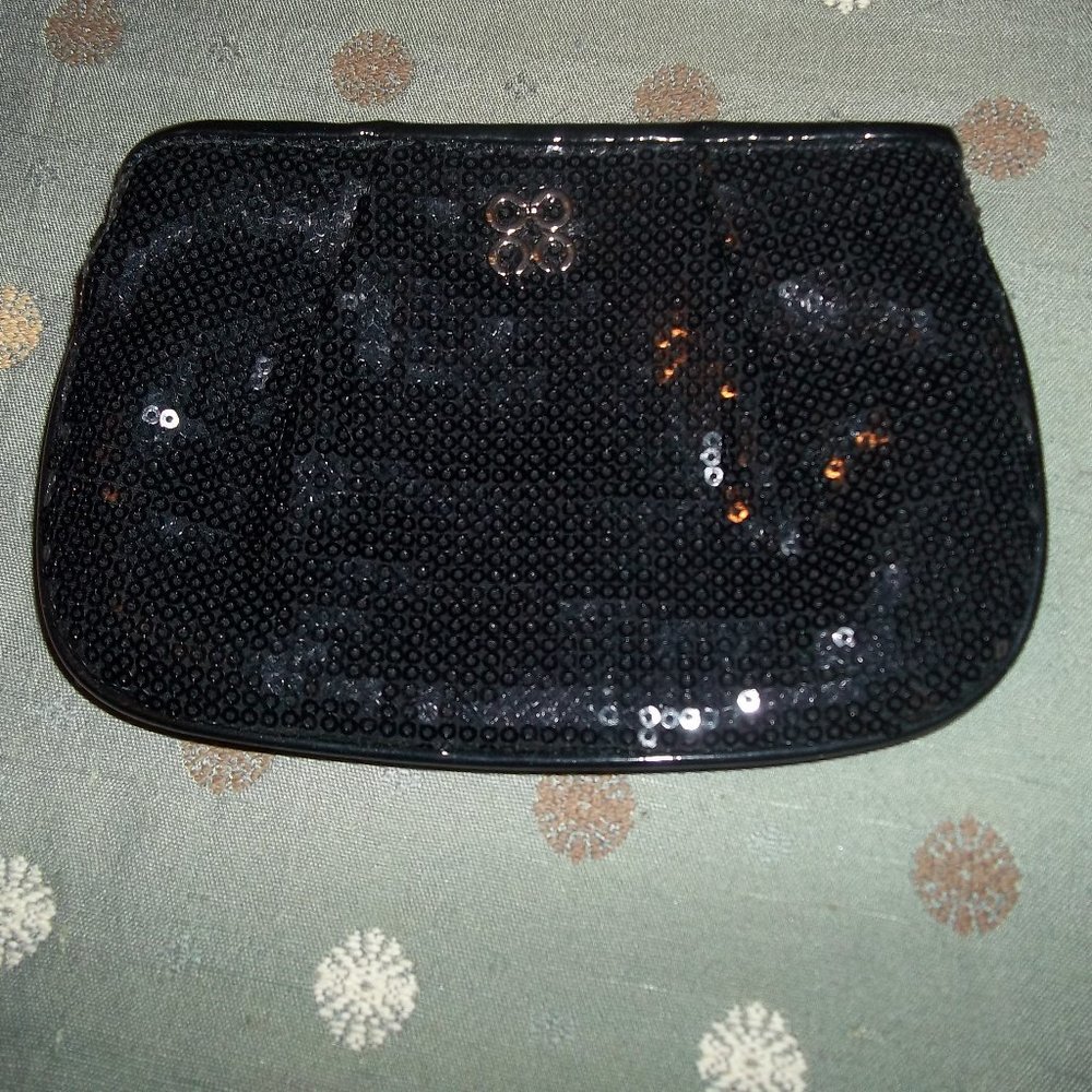 BLACK COACH SEQUIN WRISTLET